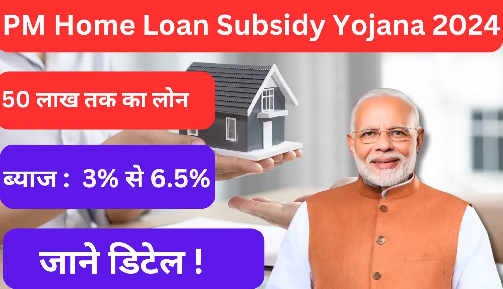 PM Home Loan Subsidy Yojana 2024