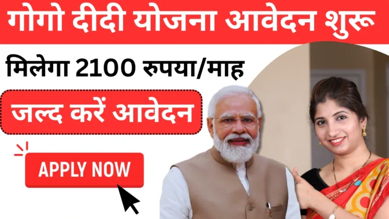 Gogo Didi Yojana Online Apply Date